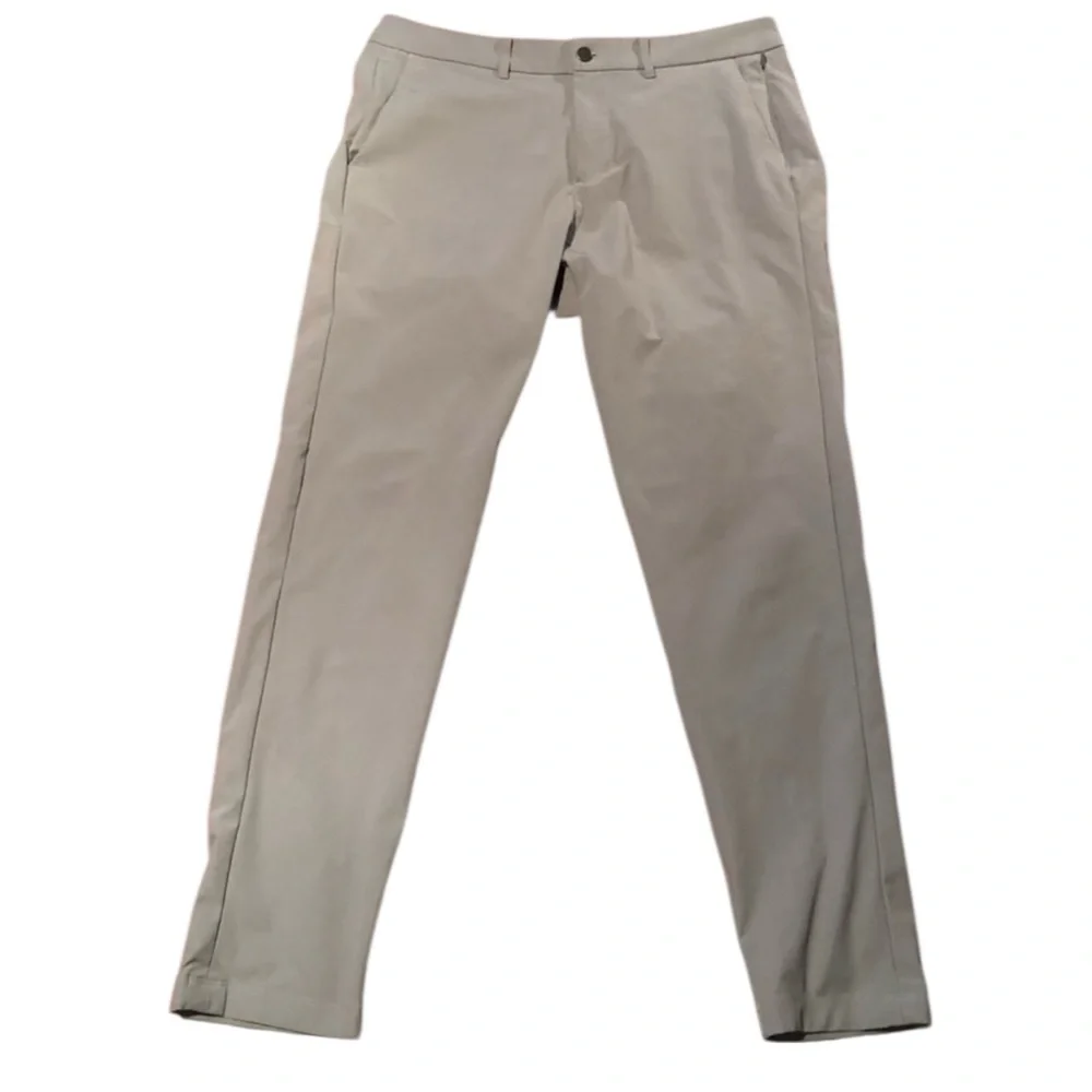 LULULEMON Men's Commission Pants in Siler Drop (Gray) Size 34 - Picture 5 of 12